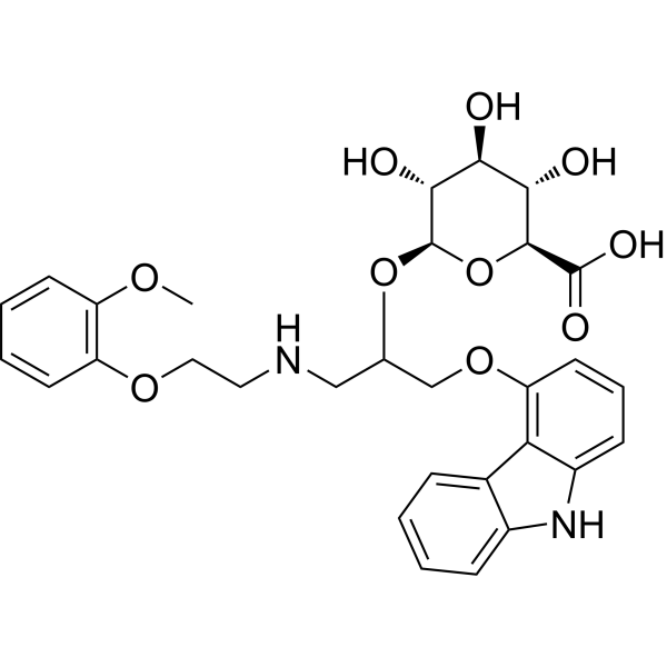Carvedilol Glucuronide 114869-83-9